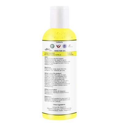 Mirah Belle - Lemon Hand Rub Sanitizer - (72.9% Alcohol) - FDA Approved 100 ml - Hand Sanitizer