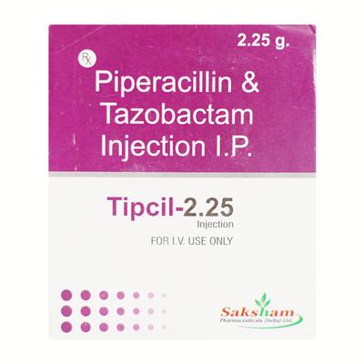 TIPCIL 2.25gm Injection 1's - Bacterial Infections-Pen
