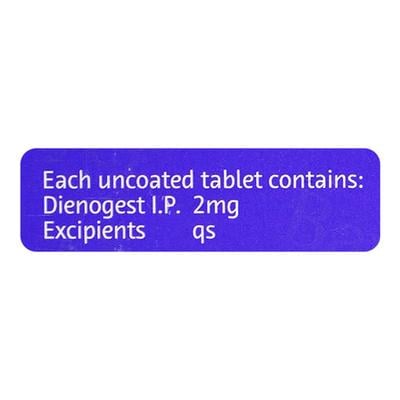 Visanne 2mg Tablet 28'S - Contraception-Ora