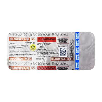 SILOGREAT M 50 Tablet 10's - Bladder And Prostate Disorders-Dru