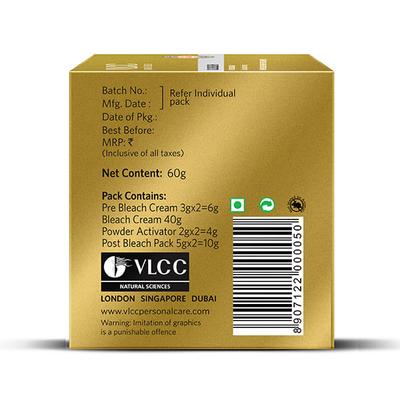 Insta Glow Gold Bleach 60 Gm - Bleach