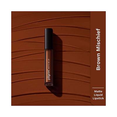 Pilgrim Liquid Lipstick Brown Mischief 3 ml - Liquid Lipsticks