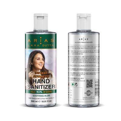 Arias by Lara Dutta Hand Sanitizer - Soothing Aloe 500 ml - Hand Sanitizer