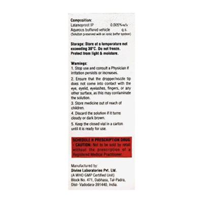 LAT PF Eye Drops 2.5ml - Glaucoma-Ant