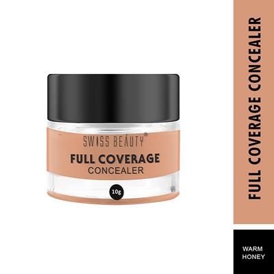 Swiss Beauty Full Coverage Creamy Concealer - (Warm Honey) 10 gm - Concealer