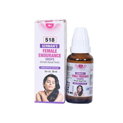 German's 518 Female Endurance Drops 30 ml - Homeopathic Drops