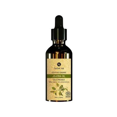 HM Herbal Me 100% Organic Jojoba Oil 50ml - Essential Oils