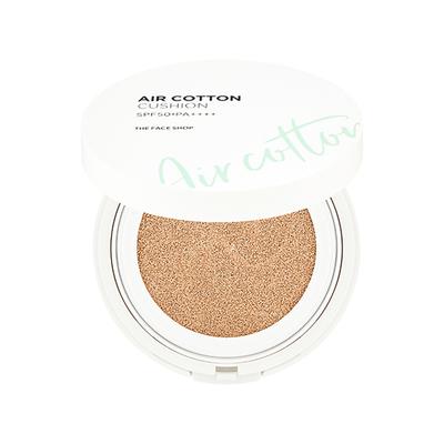 The Face Shop Air Cotton Cushion SPF50+ PA++++ (203 Beige) 12 gm - Compact Powder