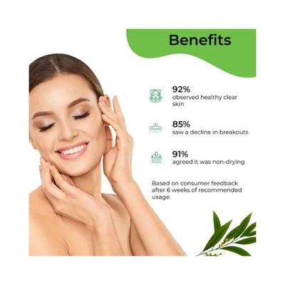 Pilgrim Tea Tree PURIFYINGgEL FACE WASH 100 ml - Face Wash & Cleansers