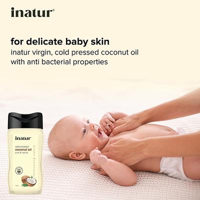Inatur Pure & Cold Pressed Oil - Coconut 100 ml - Massage Oils