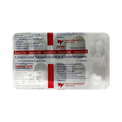 RABESTAT DSR Capsule 10's - Ulcer/Reflux/Flatulence-Aaa