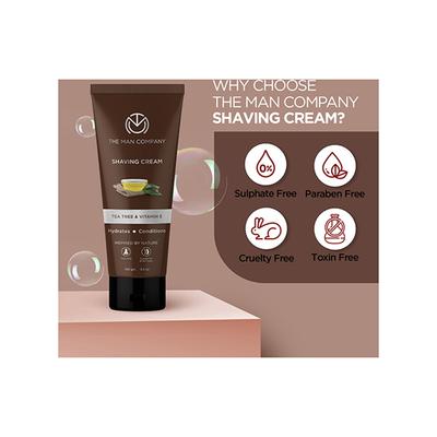 The Man Company Shaving Cream 100 gm - Beard Cream