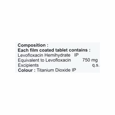LEVOCHEM 750 Tablet 5's - Bacterial Infections-Qui