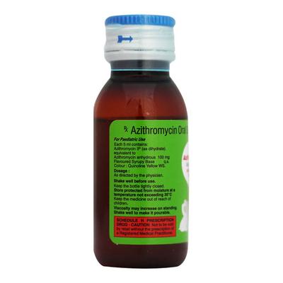 Azithral XL 100mg Liquid 30ml - Bacterial Infections-Mac
