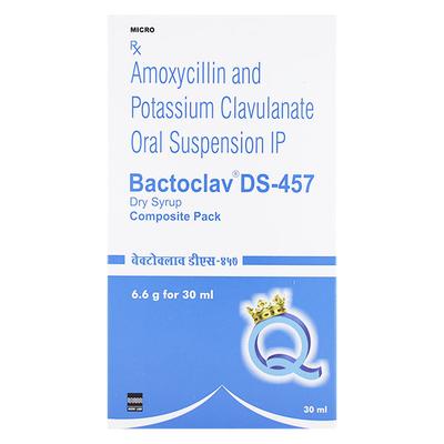 Bactoclav DS 457 Dry Syrup 30ml - Bacterial Infections-Pen