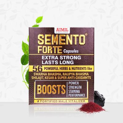 Aimil Semento Forte Extra Strong Lasts Long Capsule (Pack Of 3 x 20's) - Speciality Medicines