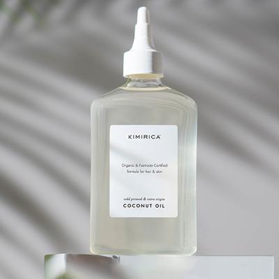 Kimirica 100% Pure Cold Pressed Coconut Oil for Hair & Skin, Moisturizing & Nourishing 270ml - Creams/Oils/Lotions
