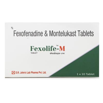 Fexolife M Tablet 10'S - Allergies-Ant