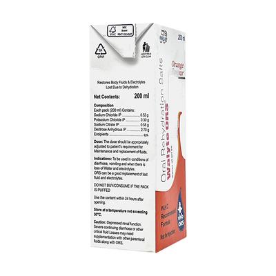 WALYTE ORS ORANGE FLAVOUR Liquid 200ml - Supplements-Sup