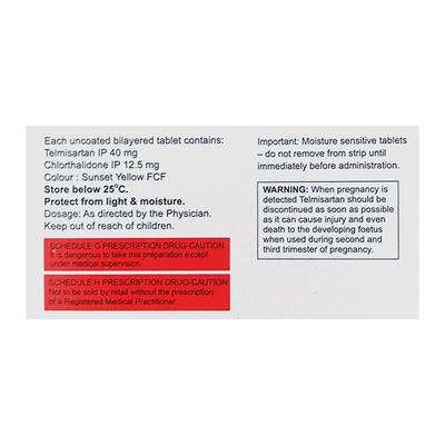 ARBITEL CT 40 Tablet 15's - Hypertension-Ang