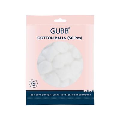 Gubb Cotton Balls - 50 Pcs 1's - Cotton Balls