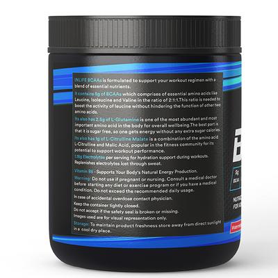 INLIFE BCAAS Powder - Watermelon Flavour 250 gm - Bcaa Supplements