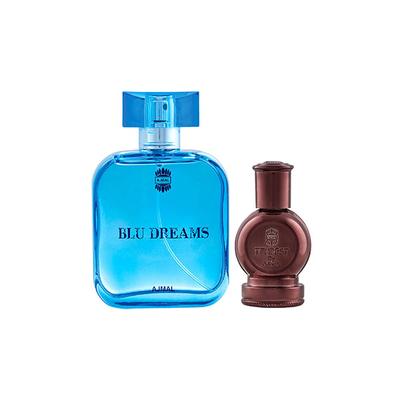 Ajmal Blu Dreams EDP Citurs Fruity Perfume And Tempest Concentrated Perfume Oil Floral 112 ml - Perfumes (Edt/Edp)