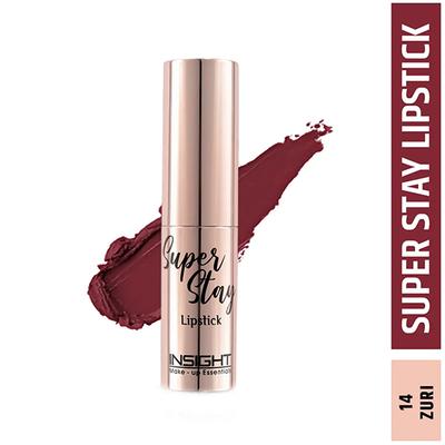 Insight Cosmetics Super Stay Lipstick - Zuri (14) 7 gm - Lipsticks