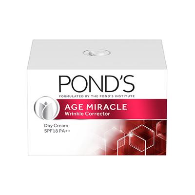 Pond's Age Miracle Corrector SPF 15 Pa++ Day Cream 10% Retinol-Collagen B3 Complex - 50gm - Face Moisturizers