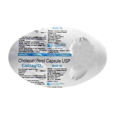 CALDAY D3 Capsule 4's - Supplements-Vit