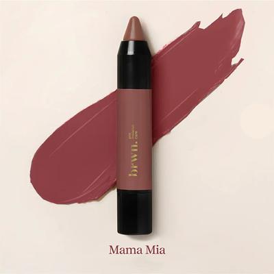 Brwn pro melanin care Lip Crayon Mama Mia 3 gm - Lip Crayons