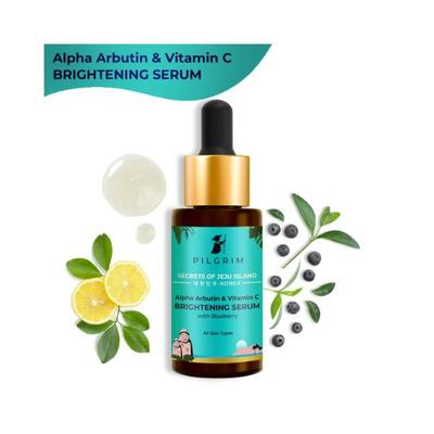 Pilgrim Alpha Arbutin & Vitamin C BRIGHTENING SERUM 30 ml - Face Gels