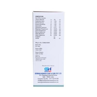 German's Cough Care and Cure Syrup 500 ml - Speciality Medicine