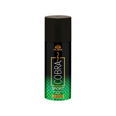 St.John Deo Cobra Sport Limited Edition Deodorant Long-Lasting Body Spray 150 ml - Men Deodorants/Roll-Ons