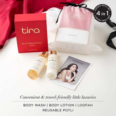 Kimirica X Tira - Gulistan Potli Set - Festive Gift Set 250 gm - Bath Kits & Sets