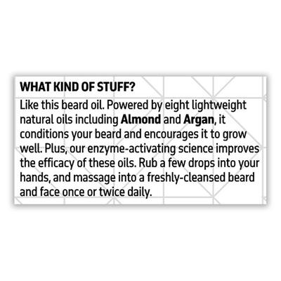 Phy Almond + Argan Beard Oil 30 ml - Beard Oil