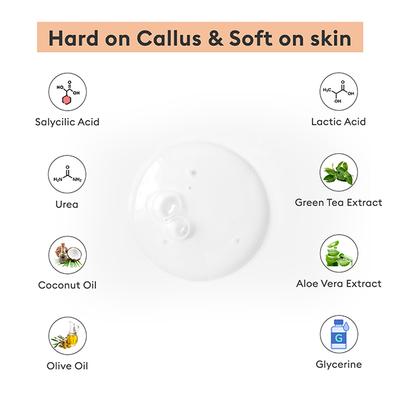 Protouch Callus Remover Spray, Potent Formula to Remove the Tough Dead skin and Reveal Soft Heels 100 ml - Foot Scrubs