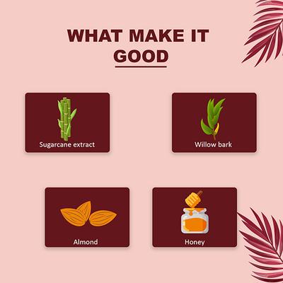 Glamveda Men Glycolic Acid & Salicylic Acid Anti Acne Face WashFor Pore Care & Oil Control 100 ml - Face Wash & Cleansers