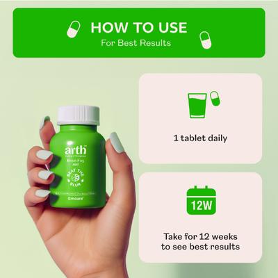 Arth Brain Fog Support Veg Capsules 30's - Nutritional Supplements