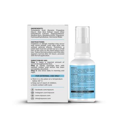 Rejusure 2% Tranexamic Acid Facial Serum 30 ml - Face Serum