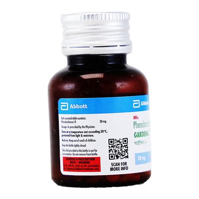 Gardenal 30mg Tablet 100'S - Epilepsy/Convulsion-Ant