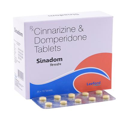 Sinadom Tablet 10'S - Vomitting/Emesis-Ant