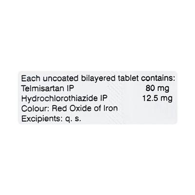 Tazloc H 80mg Tablet 10'S - Hypertension-Ang