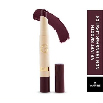 Matt Look Velvet Smooth Non - Transfer, Long Lasting & Water Proof Lipstick, Vampire 2 gm - Lipsticks