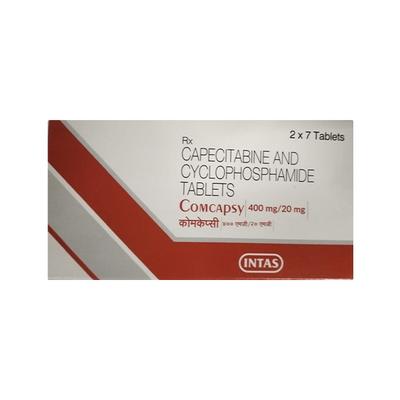COMCAPSY 400/20 Tablet 7's - Cancer Oncology-Cyt