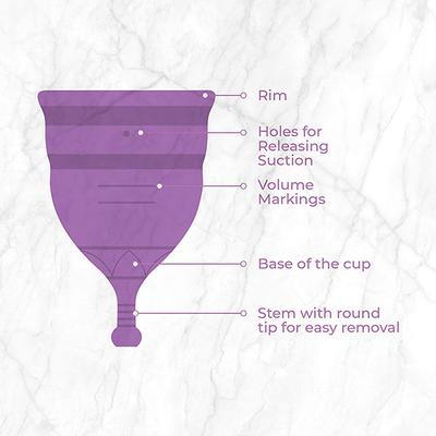 Pee Safe Period Care Combo- Menstrual Cup (Extra Small) & Intimate Wash Women 150 ml - Menstrual Cups