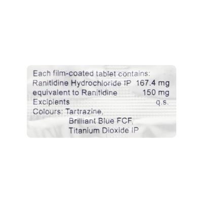 Aciloc 150mg Tablet 30'S - Ulcer/Reflux/Flatulence-Aaa