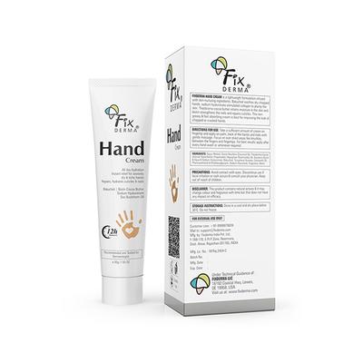 Fixderma Hand Cream for Women and Men, Hand Cream for Dry and Rough Hands All Skins Types 30 gm - Night Cream
