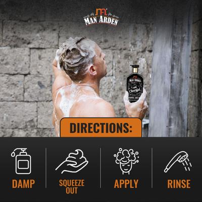 Man Arden I Am Cheerful Shampoo + Body Wash 250 ml - Shampoos