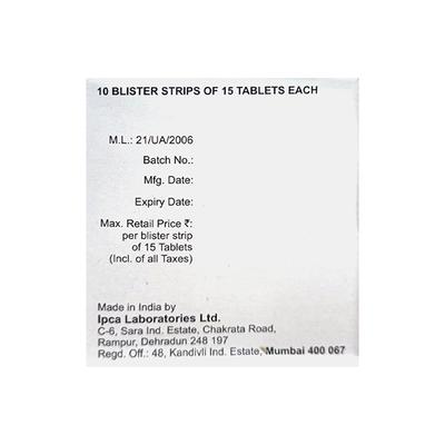 IPCA MMF S Tablet 15's - Immune Suppression